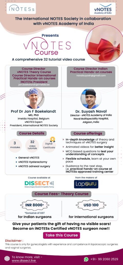 vNOTES Academy of India | International NOTES Society | India